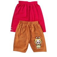 6 PCS Celana shot anak perempuan motif KARAKTER LUCU 3-10th celana pendek BOXER anak sot legging