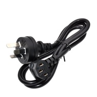 [ZEKKNHA] AU Power cord 1M IEC C13 to Australia SAA 3 Prong plug Extension Power Cable 90 degrees An