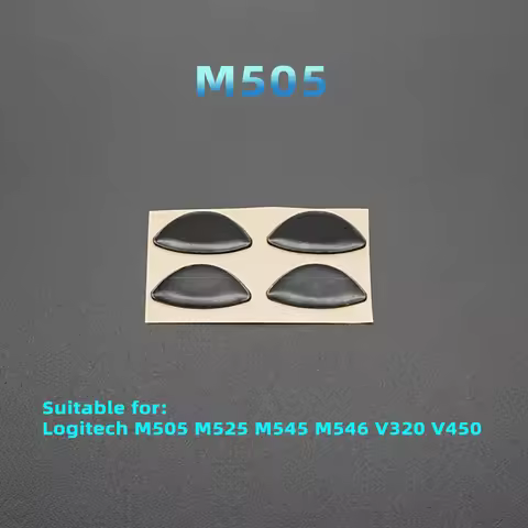 1pcs 3M Mouse Skates for Logitech G3 G90 G100 G100S M505 M525 M545 M546 V320 V450 M705 0.6MM black M