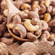 Extra Large Purple Shell Cashews Original Flavor Salt Baked Charcoal Roasted with Skin Nut Snacks 5 