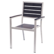 Put Pastoral Outdoor Chair Stacked Drink Backrest oc721 Store Chair Chair Dining Chair Armrest Outdo