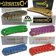 HYPERTECH PRO CHAIN ORING GOLD PURPLE BLACK RED GREEN BLUE HEAVY DUTY RANTAI 132L 140L 415 428 HITAM