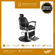 [👑Official Store] KINGSTON™️ High-Grade Reclining Barber Chair Black (K-009) - 1 Year Warranty