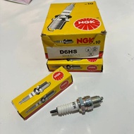 D6HS/D6HA MOTORCYCLE SPARK PLUG HONDA C90/BEBEK LARGE THREAD S90 S90Z BORING BUDI D6HS SPARK PLUG BO