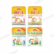 Morinaga BF-1 700g (0-12m) / BF-2 700g (6-36m) / Chil-kid 700g (1-3y) / Child Kid 4 (3-9y) 700g