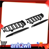 Double Slat Sport Kidney Grille Grill Black for     E90 E91 2005-2008