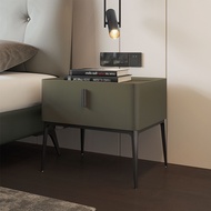 Rudai French Retro Bedside Table Small Bedroom Storage Locker Storage Rack 2023 New Style Italian Mi