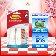 CommandTM 3M Square Wall Hook – Extremely Strong Adhesion, Removes No Glue