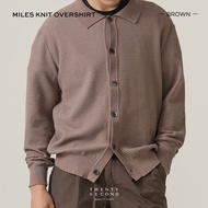 TWENTYSECOND เสื้อโอเวอร์เชิ้ตผ้า Knit รุ่น Miles Knit Overshirt