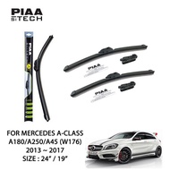 PIAA Si-Tech Silicone Wiper For Mercedes A-Class W176 (24" / 19")