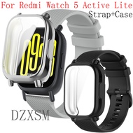For Xiaomi Redmi Watch 5 Active Lite Case Full Cover Bumper Protective TPU Soft Shell Strap Silicone