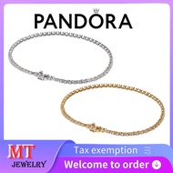 100% S925 pure silver women's tennis bracelet with lab-grown diamond, Pandora Era