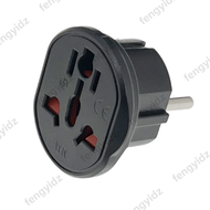 Korea EU Plug Adapter 2500W Travel Adapter Converter High Quality Universal Socket AU US UK CN To EU