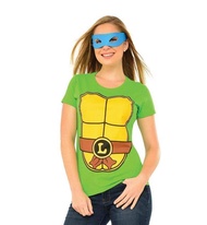 Rubie's Costume Teenage Mutant Ninja Turtles Top With Mask and Leonardo