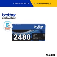 Brother TN-2480 ตลับผงหมึก (โทนเนอร์) สีดำ สำหรับรุ่น HL-L2370DN HL-L2375DW HL-L2385DW MFC-L2715DW M