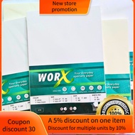 Specialty Paper WORX 90gsm SOLD PER PACK OF 100SHEETS  (COLOR: White,P.Cream) (SIZE: LONG/SHORT/A4)