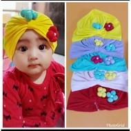 Candy Children's Turban Baby Girl Turban/ Baby Turban/ 0-6 Months Baby Girl Bandana/ Newborn Baby Ba