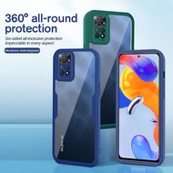 For Xiaomi Redmi Note 11S 11 Pro + Plus 4G 5G Note11 Note11S Note11Pro Note11Pro+ Phone Case Flip Cover 360° Double Sided Casing Soft Silicone Shockproof Protective Back Cover
