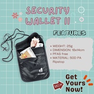 DEUTER SECURITY WALLET II | Lightweight