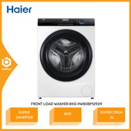 Haier Front Load Washing Machine 8KG Super Inverter HW80-BP12929 HW80BP12929 Mesin Basuh