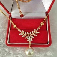22k Gold Plated Rhodium Necklace