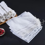 [HOT] 100 Mesh Reusable Food Grade Soy Milk Coffee Juice Filter Bag / Easy Clean Tea Coffee Oil Yogu