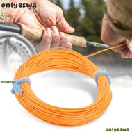 ONLYE Fly Fishing Line, Nylon 100FT Floating Fly Fishing Line, Durable Multiple Colors 3wt 4wt 5wt 6