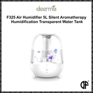 Deerma F325 Air Humidifier 5L Silent Aromatherapy Humidification Transparent Water Tank
