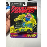 [Ready Stock] Transformers G2 GO-BOTS Sonic Japanese Version Small Car Warrior Brand New Unopened Ye