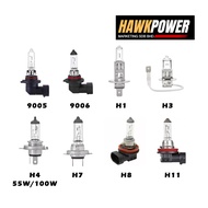 [1PC] CAR HEAD LIGHT HALOGEN CAR BULB HIGH QUALITY H1/H3/H4/H7/H8/H11/9005 /9006-L