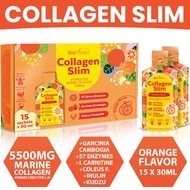 Biofinest Marine Collagen Peptides Slim Drink 5500mg 57 Detox Enzymes Garcinia Cambogia Weight Loss 