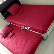 bedsheet 120x200cm trundle bed sheet POLOS embossed/