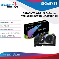 GIGABYTE AORUS GeForce RTX 4080 SUPER MASTER 16G (GV-N408SAORUS M-16GD)