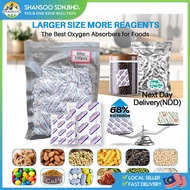 100 Bags Food Grade Oxygen Absorber 30cc/50cc Oxygen Absorber Packets Deoxidant Bag  For Long Term F