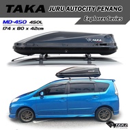 PERODUA ALZA TAKA ROOFBOX (MD-450 MD-390 MD-450D MD420 MD420D) WITH UNIVERSAL RACK