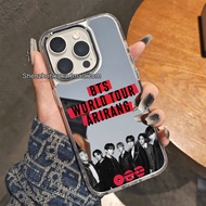 BTS BTS 17promax Phone Case Mirror vivox300 Korea Oppa Suitable for Xiaomi 14 Star Merchandise oppof