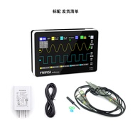 FNIRSI-1014D วิทยุส่งคลื่นเสียงแบบดิจิตอลสองช่องความกว้างของช่องทาง 100M ความถี่สูงสุด 1GS ตัวทำลายส