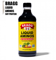 BRAGG - 《箱裝》Bragg - 營養醬料 Aminos 16oz [X12支/1箱 ] .... (不同批次label隨機發貨)