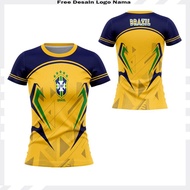 Fantasy Brazil Fullprint Supporter Jersey - Latest Brazil Contest Jersey