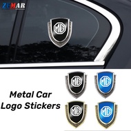 MG 3D Metal Laser Printed Car Logo Side Door Badge Stickers Side Window Emblem Applique for MG HS ZS