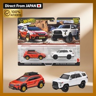 Hot Wheels Premium 2 Car Pack Subaru Crosstrek Toyota 4Runner 2018 Diecast Mini Cars JBK98