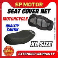 Motor MODENAS Kriss 110 MR3 Euro Seat Cover Net Sarung Kusyen Jaring Motosikal Size XL