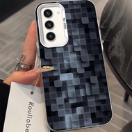 Splicing Square Creative Trendy Premium Phone Case Suitable for Samsung A05 A06 A13 A14 A15 S25ULTRA