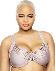 Paramour Angie Front Close Minimizer Bra, Gull Gray, 32H