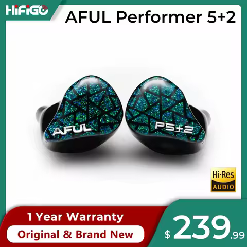 AFUL Performer 5+2 / Performer 7 2DD+4BA+1Micro Planar In Ear Monitor Earphones HiFi Wired Hybrid He