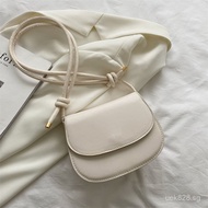 Designer Small Bag ins Saddle Bag Underarm Bag High-End Niche Retro New Women's Bag2025Crossbody Bag