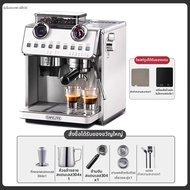 CAFELFFE | เครื่องทำกาแฟเอสเปรสโซ่กึ่งอัตโนมัติ แบบสองถังความร้อนสำหรับบ้าน