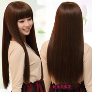 [Promosi] Rambut palsu wanita model baru 2018, rambut palsu penuh yang menyerupai rambut sebenar, ra