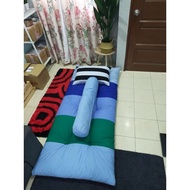 set tilam single kekabu campuran ( tilam + bantal + bantal peluk )