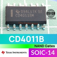 CD4011BM NAND Gates CD4011 SOIC-14 Texas Instrument ORIGINAL